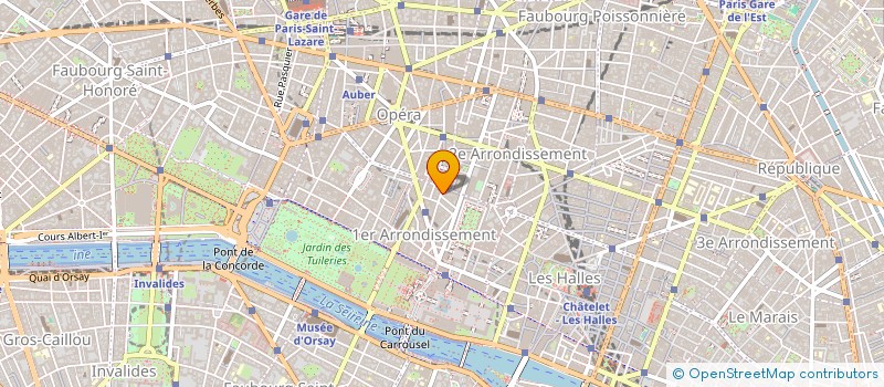 localisation de l'entreprise CEPED INTERNATIONAL à PARIS