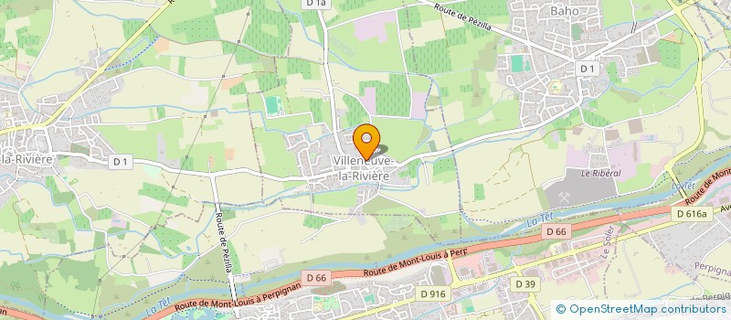 localisation de l'entreprise CEPES & COMPAGNIE  VILLENEUVE-LA-RIVIERE