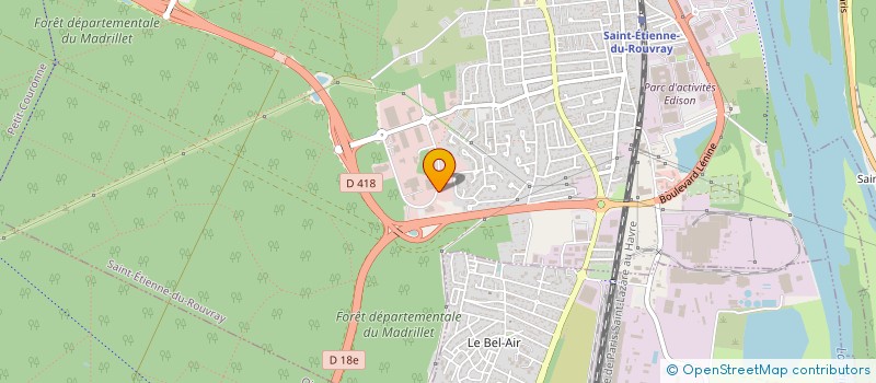 localisation de l'entreprise CEPGESTION à SAINT-ETIENNE-DU-ROUVRAY