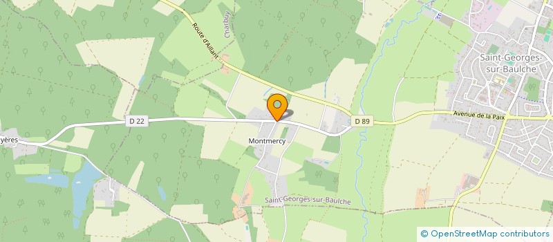 localisation de l'entreprise CEPHALEE  SAINT-GEORGES-SUR-BAULCHE