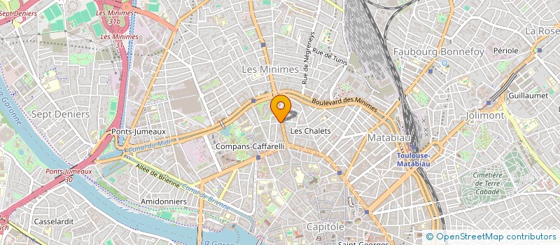 localisation de l'entreprise CEPHALO PROD à TOULOUSE