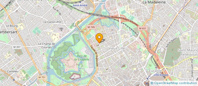 localisation de l'entreprise CEPHARM à LILLE