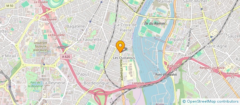 localisation de l'entreprise CEPHEE à TOULOUSE