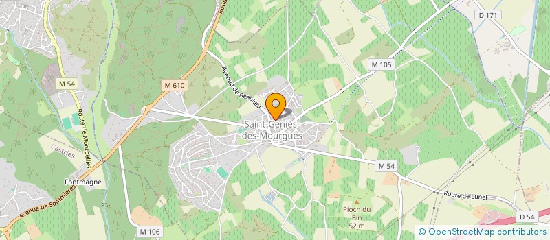 localisation de l'entreprise CEPHEE EXPERTISE BATIMENT  SAINT-GENIES-DES-MOURGUES