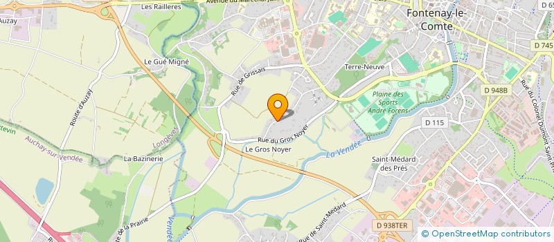 localisation de l'entreprise CEPHEE EXPERTISE ET CONSULTING à FONTENAY-LE-COMTE