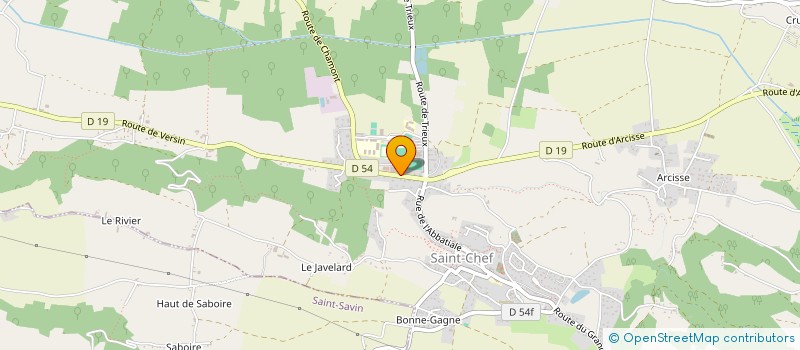 localisation de l'entreprise CEPHI à SAINT-CHEF