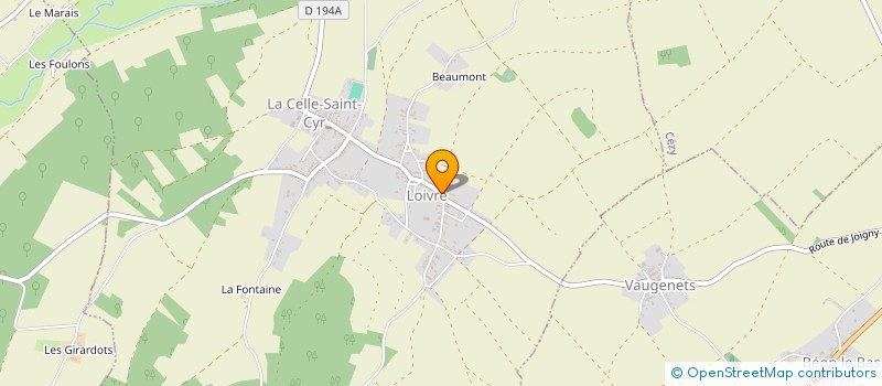 localisation de l'entreprise CEPHI  PRECY-SUR-VRIN