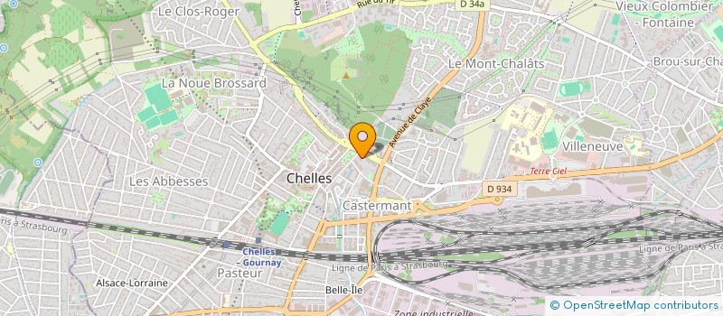 localisation de l'entreprise CEPHILEA COMMUNICATION  CHAMPS-SUR-MARNE