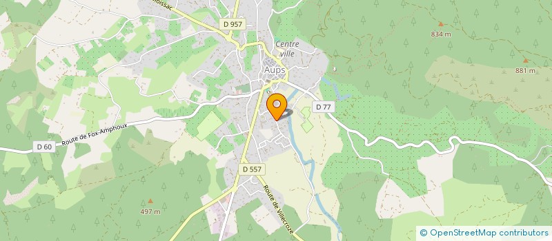 localisation de l'entreprise CEPHILOCAMAX  AUPS