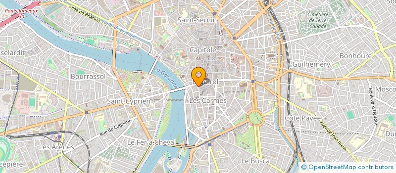 localisation de l'entreprise CEPHYSIAS CTRE PHYSIOTHERAPIE APPLIQUEE à TOULOUSE