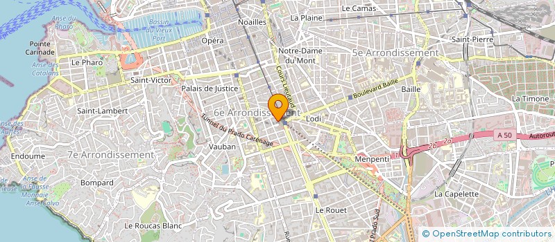 localisation de l'entreprise CEPI à MARSEILLE