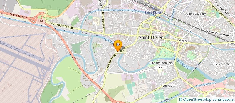localisation de l'entreprise CEPI DISTRIBUTION à SAINT-DIZIER