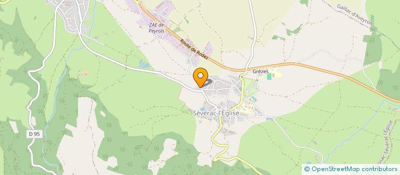 localisation de l'entreprise CEPI MAT LOC  PALMAS D'AVEYRON