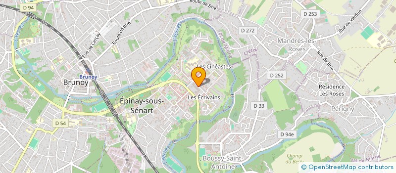localisation de l'entreprise CEPIA à EPINAY-SOUS-SENART