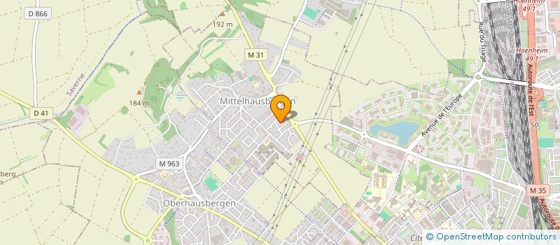 localisation de l'entreprise CEPIA CONSULTING  MITTELHAUSBERGEN