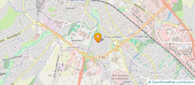 localisation de l'entreprise CEPIA INDUSTRIES à SAINT-BRIEUC