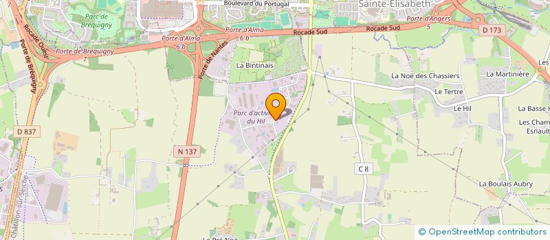 localisation de l'entreprise CEPIM RENNES  NOYAL-CHATILLON-SUR-SEICHE