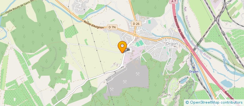 localisation de l'entreprise CEPL HOLDING CIE  ORGON