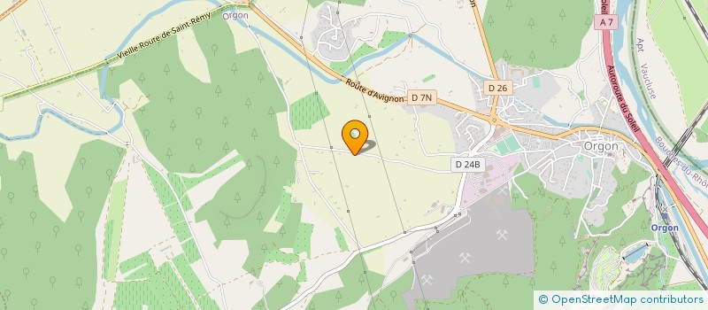 localisation de l'entreprise CEPL OZOIR  ORGON