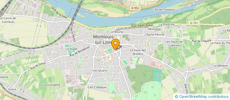 localisation de l'entreprise CEPOVER  MONTLOUIS-SUR-LOIRE