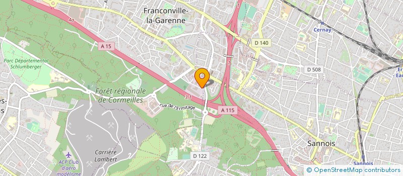 localisation de l'entreprise CEPOXY  FRANCONVILLE