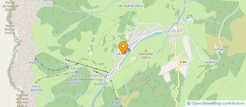 localisation de l'entreprise CEPPA  ROISSARD