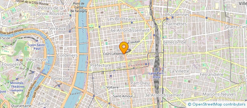 localisation de l'entreprise CEPRAL PARTICIPATION  LYON