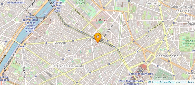 localisation de l'entreprise CEPRE  PARIS