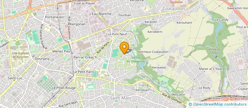 localisation de l'entreprise CEPRIMMO à BREST