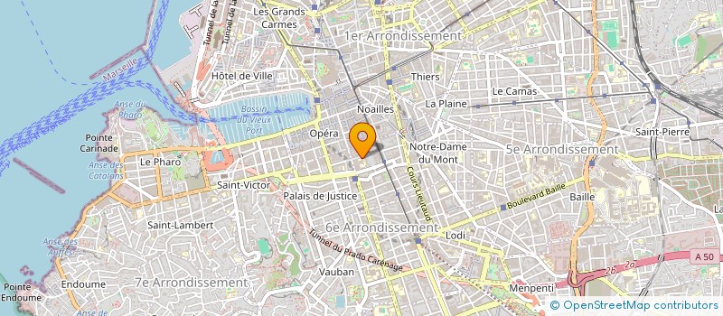 localisation de l'entreprise CEPRO VF à MARSEILLE