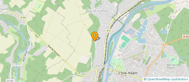 localisation de l'entreprise CEPSH  PARMAIN