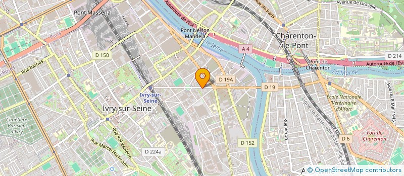 localisation de l'entreprise CEPSI  IVRY-SUR-SEINE