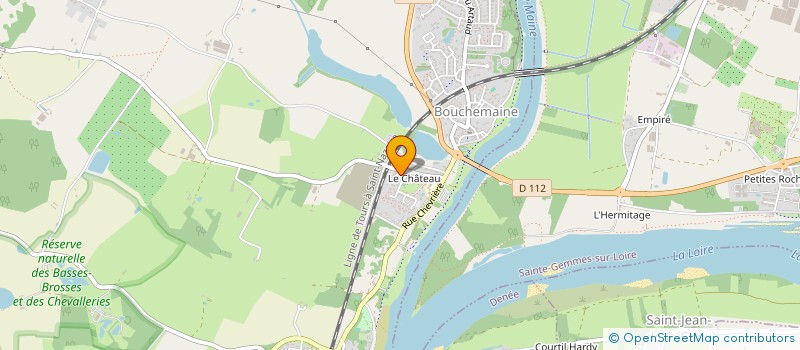 localisation de l'entreprise CEPSY  BOUCHEMAINE