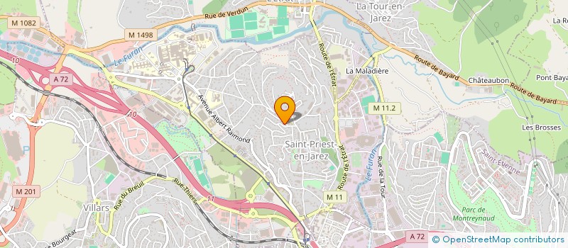 localisation de l'entreprise CEPY  SAINT-PRIEST-EN-JAREZ