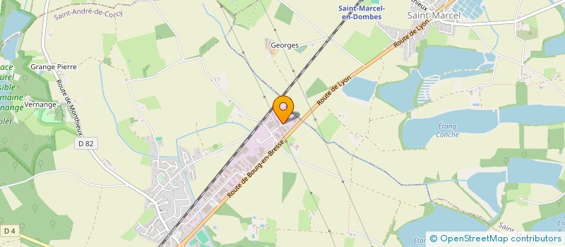 localisation de l'entreprise CER 2021  MONTLUEL