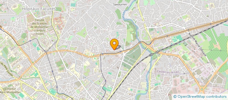 localisation de l'entreprise CER à MONTPELLIER