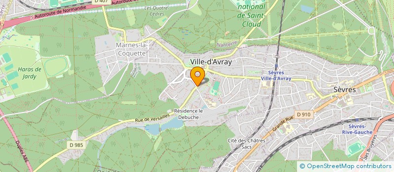 localisation de l'entreprise CER BAT à VILLE-D'AVRAY
