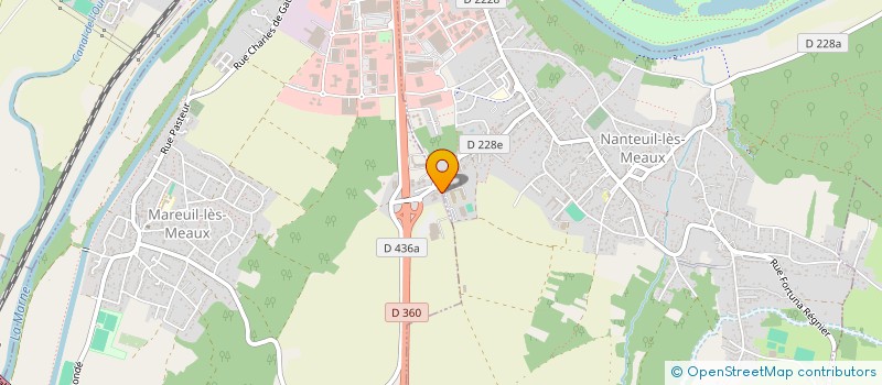 localisation de l'entreprise CER INVEST à MAREUIL-LES-MEAUX