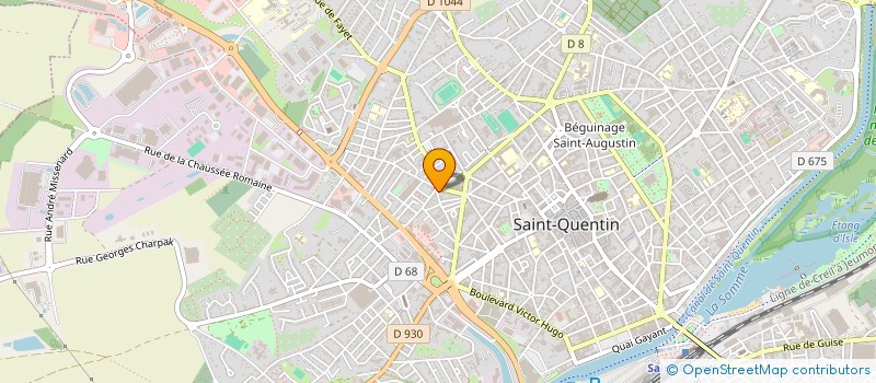 localisation de l'entreprise CERA 2R à SAINT-QUENTIN