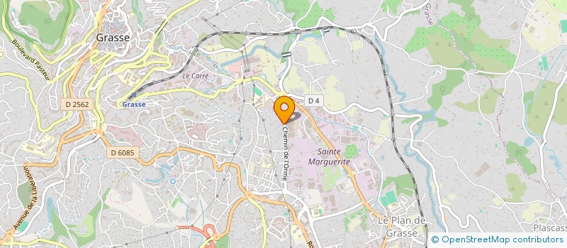 localisation de l'entreprise CERA STYLE VAR à GRASSE