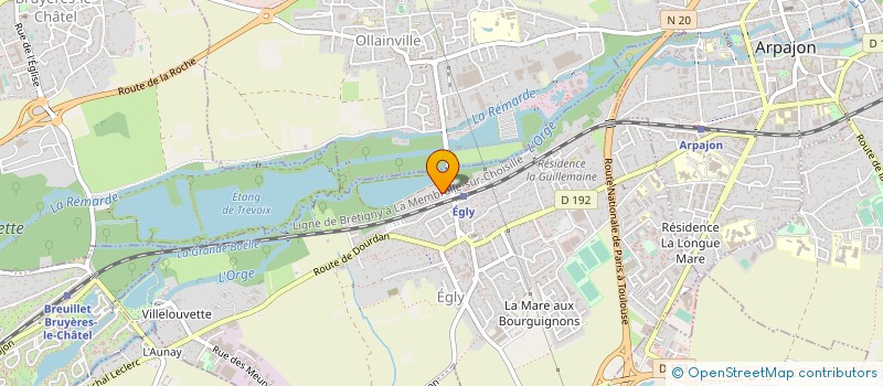 localisation de l'entreprise CERACLES COOPERATIVE  EGLY