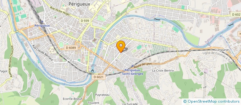 localisation de l'entreprise CERAG SA à PERIGUEUX