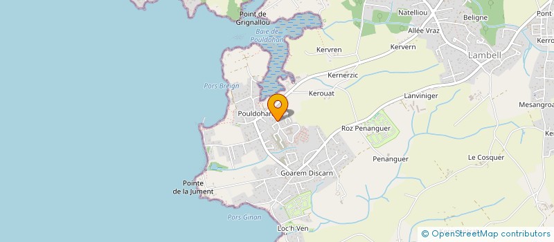 localisation de l'entreprise CERAM  TREGUNC