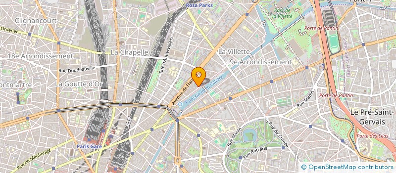 localisation de l'entreprise CERAM BOND à PARIS
