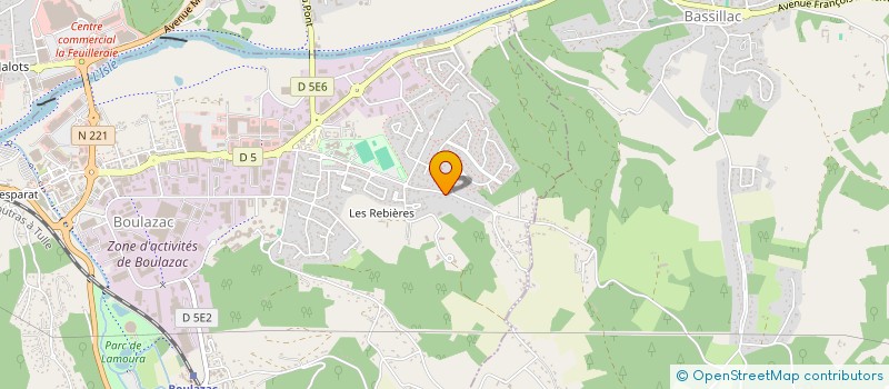 localisation de l'entreprise CERAM & SMILE  BOULAZAC ISLE MANOIRE