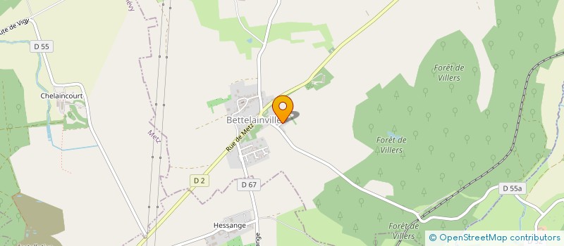 localisation de l'entreprise CERAM TRADING  BETTELAINVILLE