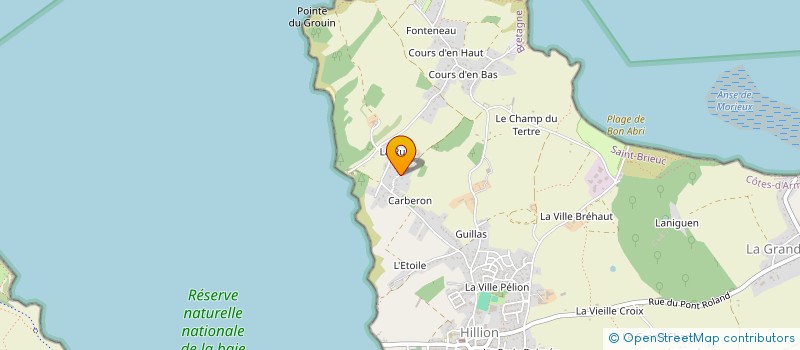 localisation de l'entreprise CERAME DESIGN à PORDIC