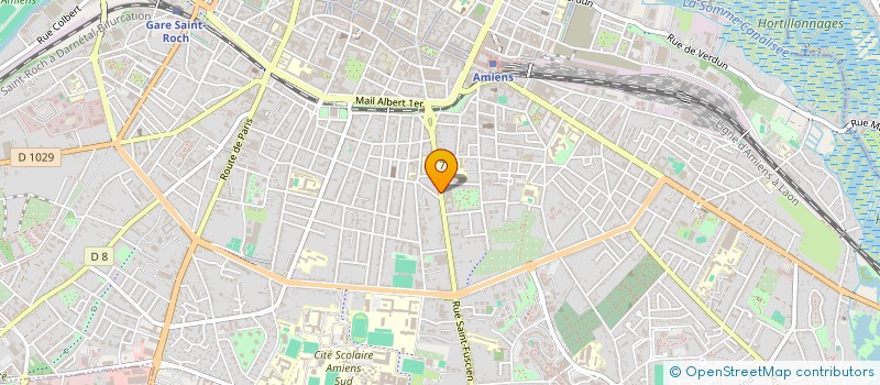 localisation de l'entreprise CERAMIC à AMIENS