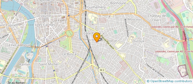 localisation de l'entreprise CERAMIC DENTAL SYSTEM à TOULOUSE