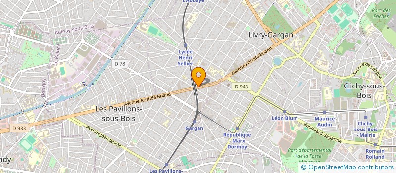 localisation de l'entreprise CERAMIC DEUCHER  LIVRY-GARGAN